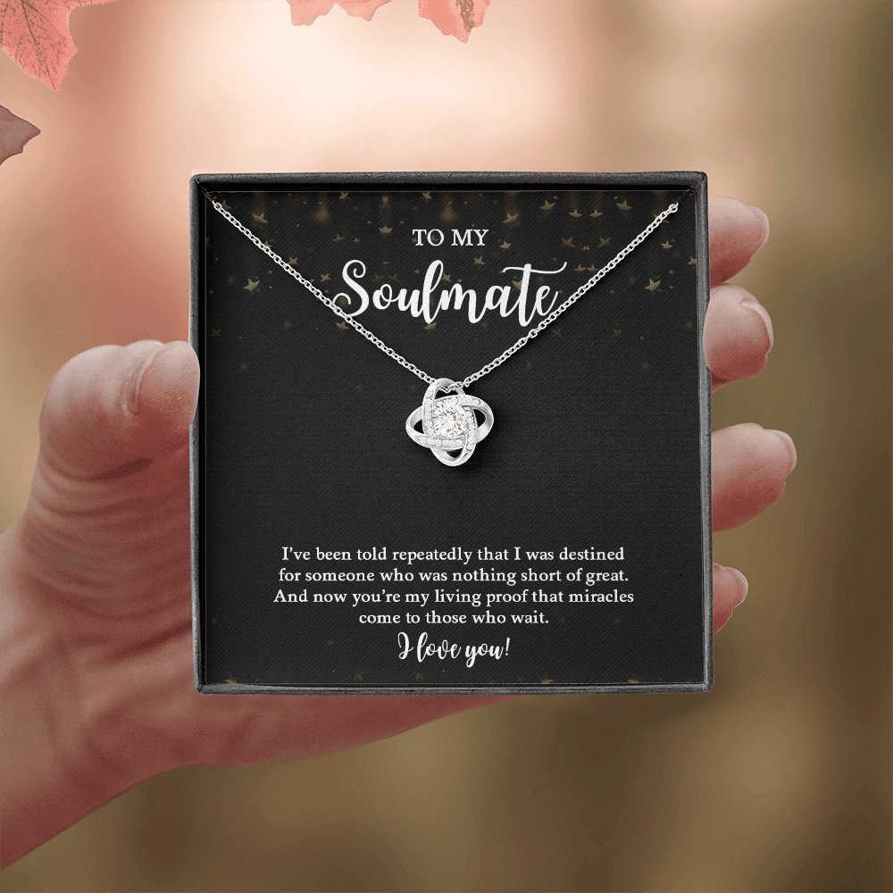 To My Soulmate | You're My Living Proof 💖✨ | Jewelry | C30011TG, C30011TR, lx-C30011, PB23-WOOD, PROD-1929768, PT-922, TNM-1, USER-43062 | TageUnlimited