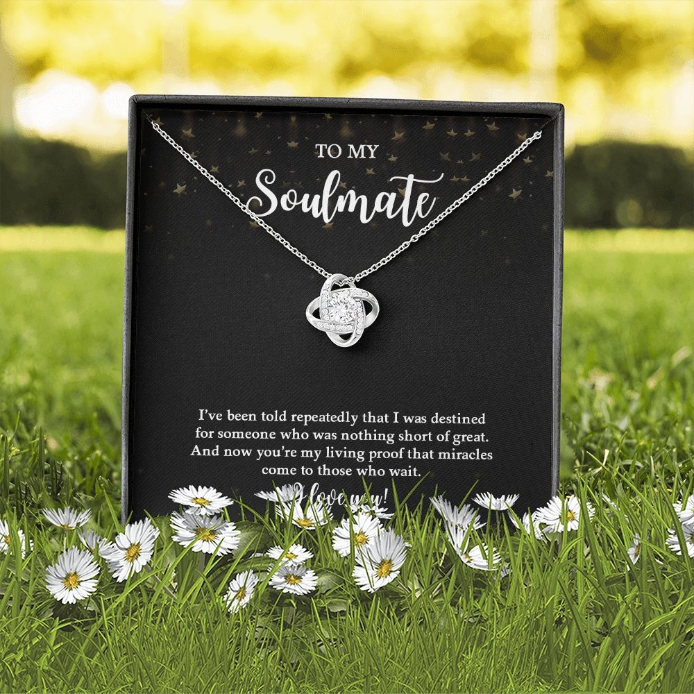 To My Soulmate | You're My Living Proof 💖✨ | Jewelry | C30011TG, C30011TR, lx-C30011, PB23-WOOD, PROD-1929768, PT-922, TNM-1, USER-43062 | TageUnlimited