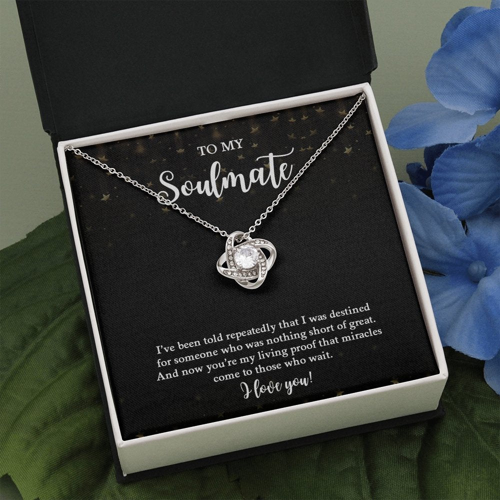 To My Soulmate | You're My Living Proof 💖✨ | Jewelry | C30011TG, C30011TR, lx-C30011, PB23-WOOD, PROD-1929768, PT-922, TNM-1, USER-43062 | TageUnlimited