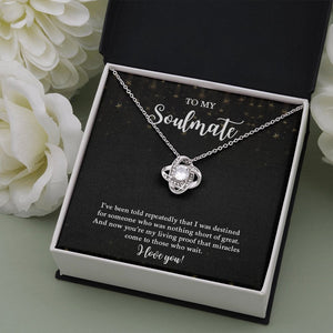 To My Soulmate | You're My Living Proof 💖✨ | Jewelry | C30011TG, C30011TR, lx-C30011, PB23-WOOD, PROD-1929768, PT-922, TNM-1, USER-43062 | TageUnlimited