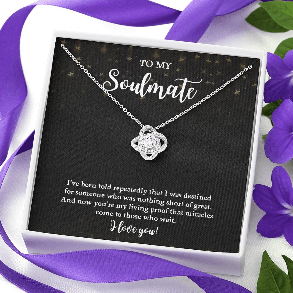 To My Soulmate | You're My Living Proof 💖✨ | Jewelry | C30011TG, C30011TR, lx-C30011, PB23-WOOD, PROD-1929768, PT-922, TNM-1, USER-43062 | TageUnlimited