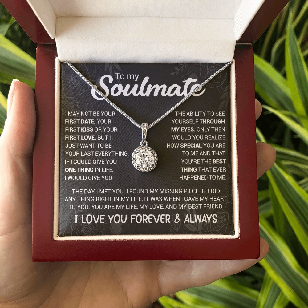 To My Soulmate | You're The Best Thing (Eternal Hope Necklace) | Jewelry | TageUnlimited