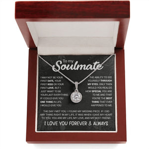 To My Soulmate | You're The Best Thing (Eternal Hope Necklace) | Jewelry | TageUnlimited