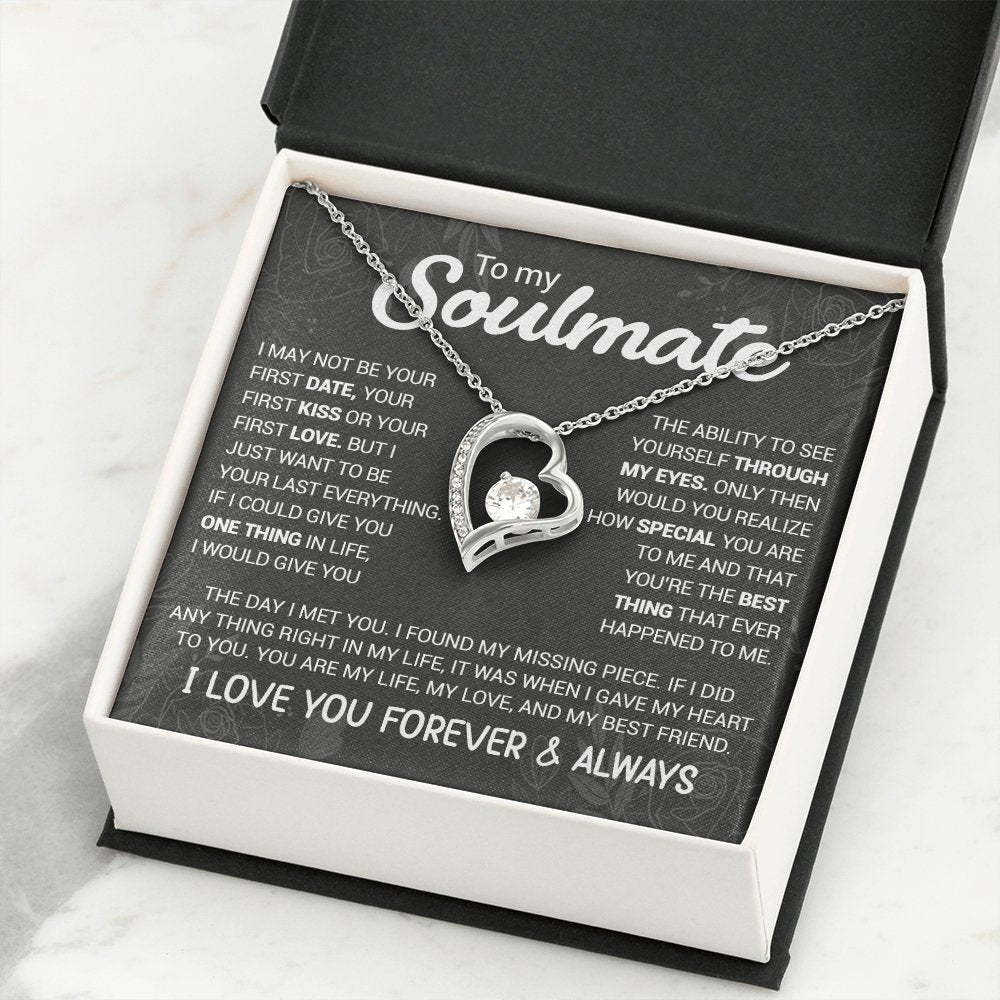 To My Soulmate | You're The Best Thing (Forever Love Necklace) | Jewelry | TageUnlimited