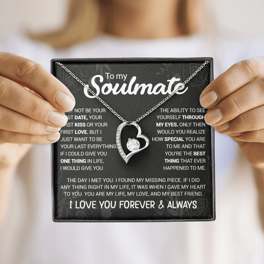 To My Soulmate | You're The Best Thing (Forever Love Necklace) | Jewelry | TageUnlimited