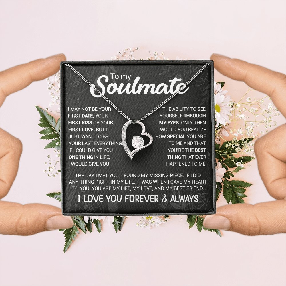 To My Soulmate | You're The Best Thing (Forever Love Necklace) | Jewelry | TageUnlimited