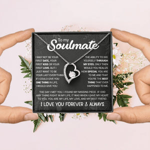 To My Soulmate | You're The Best Thing (Forever Love Necklace) | Jewelry | TageUnlimited