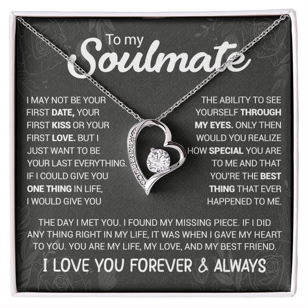 To My Soulmate | You're The Best Thing (Forever Love Necklace) | Jewelry | TageUnlimited