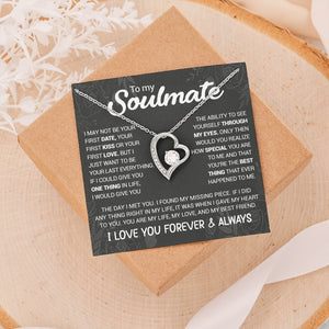 To My Soulmate | You're The Best Thing (Forever Love Necklace) | Jewelry | TageUnlimited