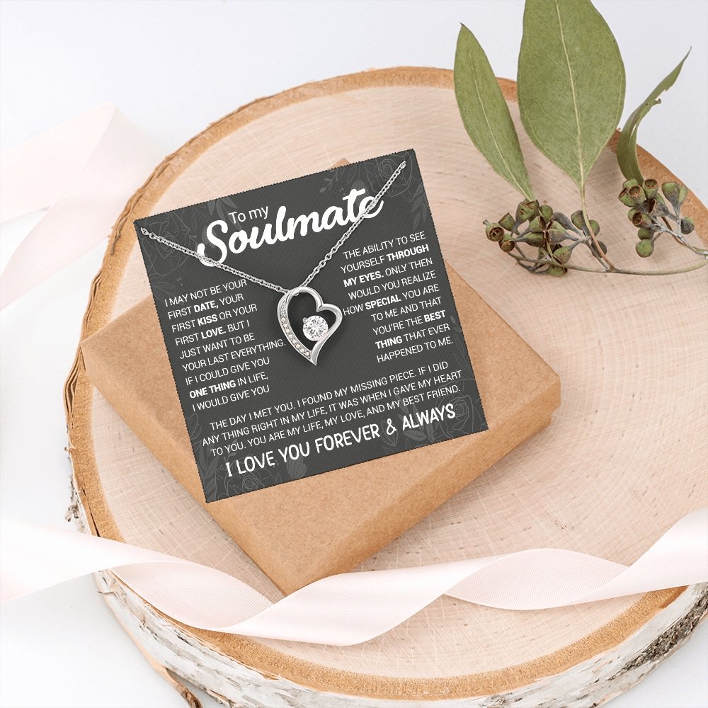 To My Soulmate | You're The Best Thing (Forever Love Necklace) | Jewelry | TageUnlimited