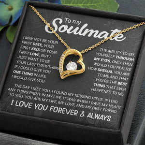 To My Soulmate | You're The Best Thing (Forever Love Necklace) | Jewelry | TageUnlimited