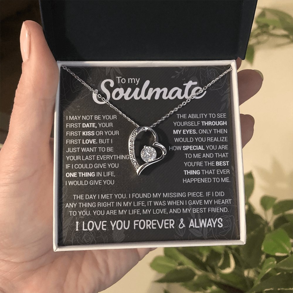 To My Soulmate | You're The Best Thing (Forever Love Necklace) | Jewelry | TageUnlimited