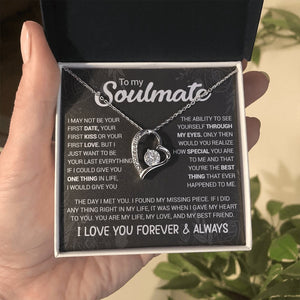 To My Soulmate | You're The Best Thing (Forever Love Necklace) | Jewelry | TageUnlimited
