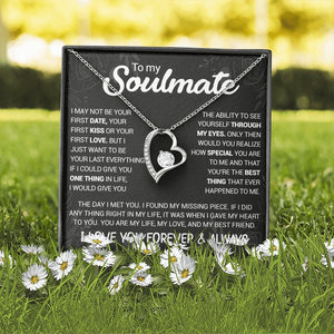 To My Soulmate | You're The Best Thing (Forever Love Necklace) | Jewelry | TageUnlimited