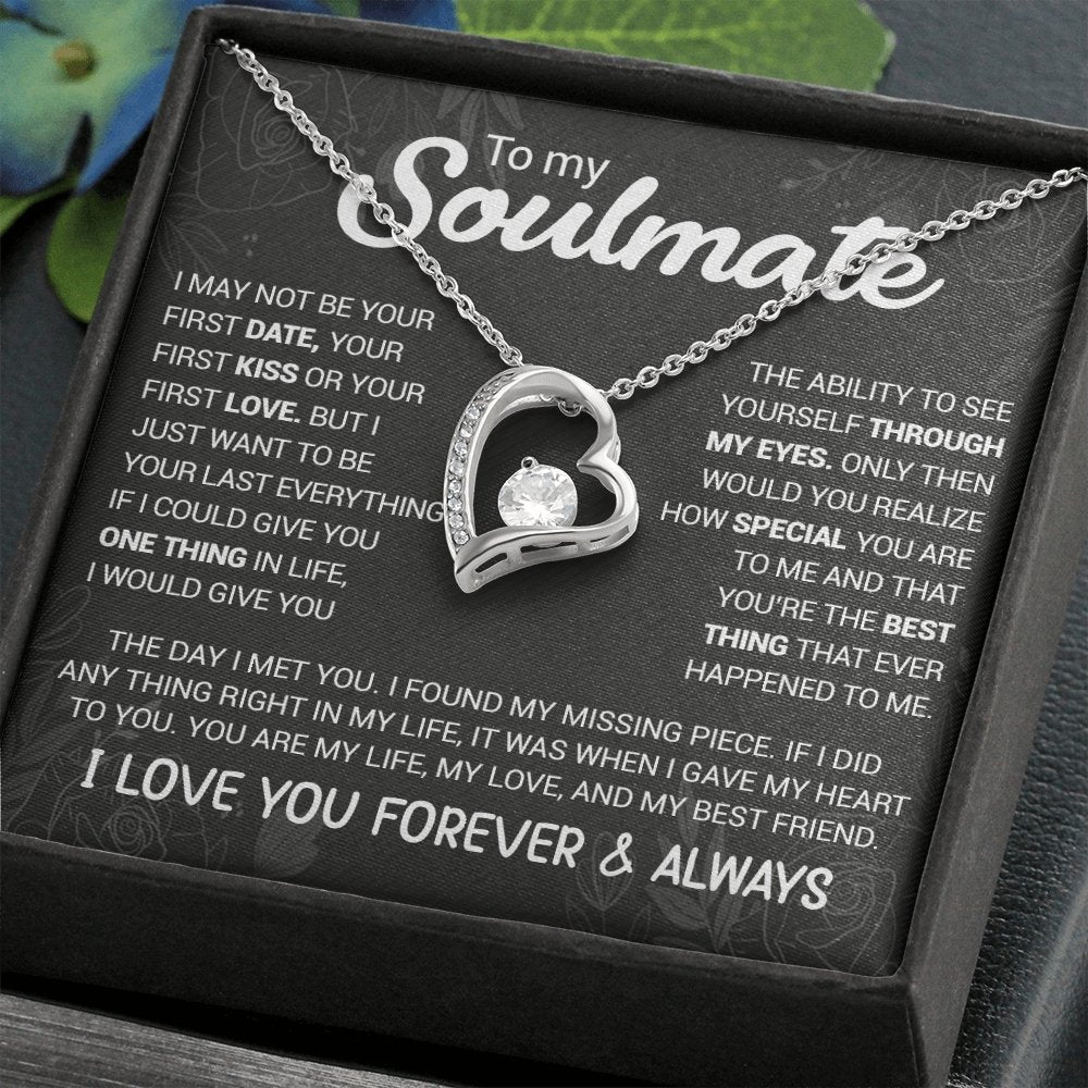 To My Soulmate | You're The Best Thing (Forever Love Necklace) | Jewelry | TageUnlimited