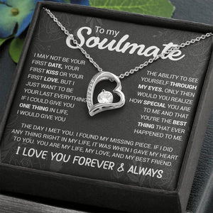 To My Soulmate | You're The Best Thing (Forever Love Necklace) | Jewelry | TageUnlimited