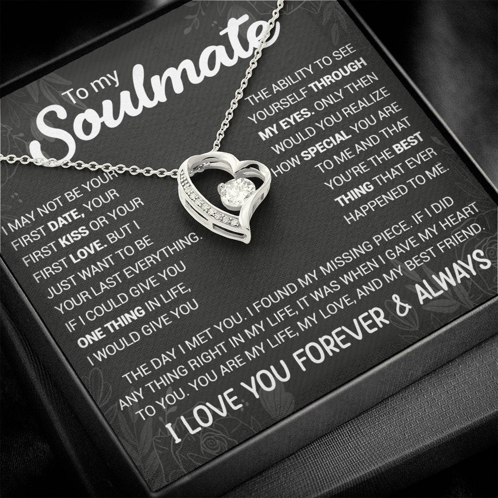 To My Soulmate | You're The Best Thing (Forever Love Necklace) | Jewelry | TageUnlimited