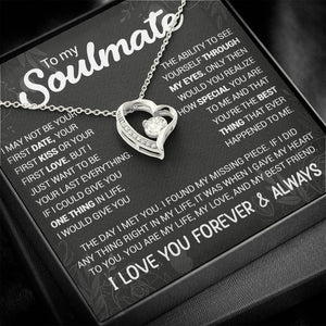 To My Soulmate | You're The Best Thing (Forever Love Necklace) | Jewelry | TageUnlimited