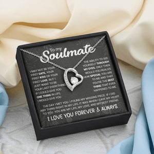 To My Soulmate | You're The Best Thing (Forever Love Necklace) | Jewelry | TageUnlimited