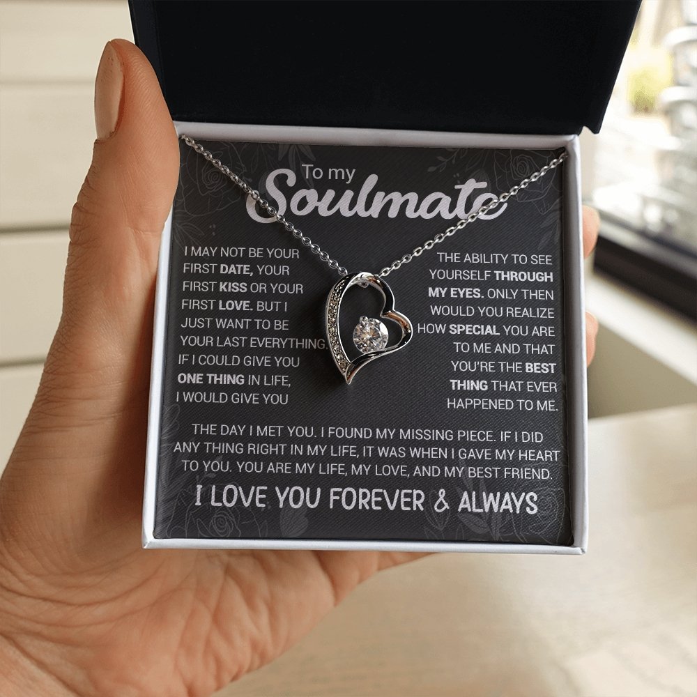 To My Soulmate | You're The Best Thing (Forever Love Necklace) | Jewelry | TageUnlimited