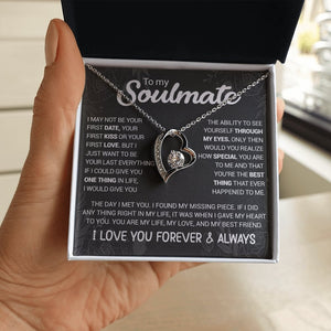 To My Soulmate | You're The Best Thing (Forever Love Necklace) | Jewelry | TageUnlimited