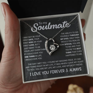 To My Soulmate | You're The Best Thing (Forever Love Necklace) | Jewelry | TageUnlimited