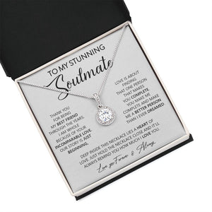 To My Stunning Soulmate | Thank You For Being My Bestfriend | Jewelry | C30187TR, lx-C30187, PB23-WOOD, PROD-2055730, PT-2646, TNM-1, USER-43062 | TageUnlimited