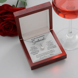 To My Stunning Soulmate | Thank You For Being My Bestfriend | Jewelry | C30187TR, lx-C30187, PB23-WOOD, PROD-2055730, PT-2646, TNM-1, USER-43062 | TageUnlimited