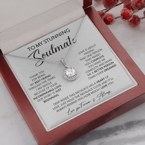 To My Stunning Soulmate | Thank You For Being My Bestfriend | Jewelry | C30187TR, lx-C30187, PB23-WOOD, PROD-2055730, PT-2646, TNM-1, USER-43062 | TageUnlimited