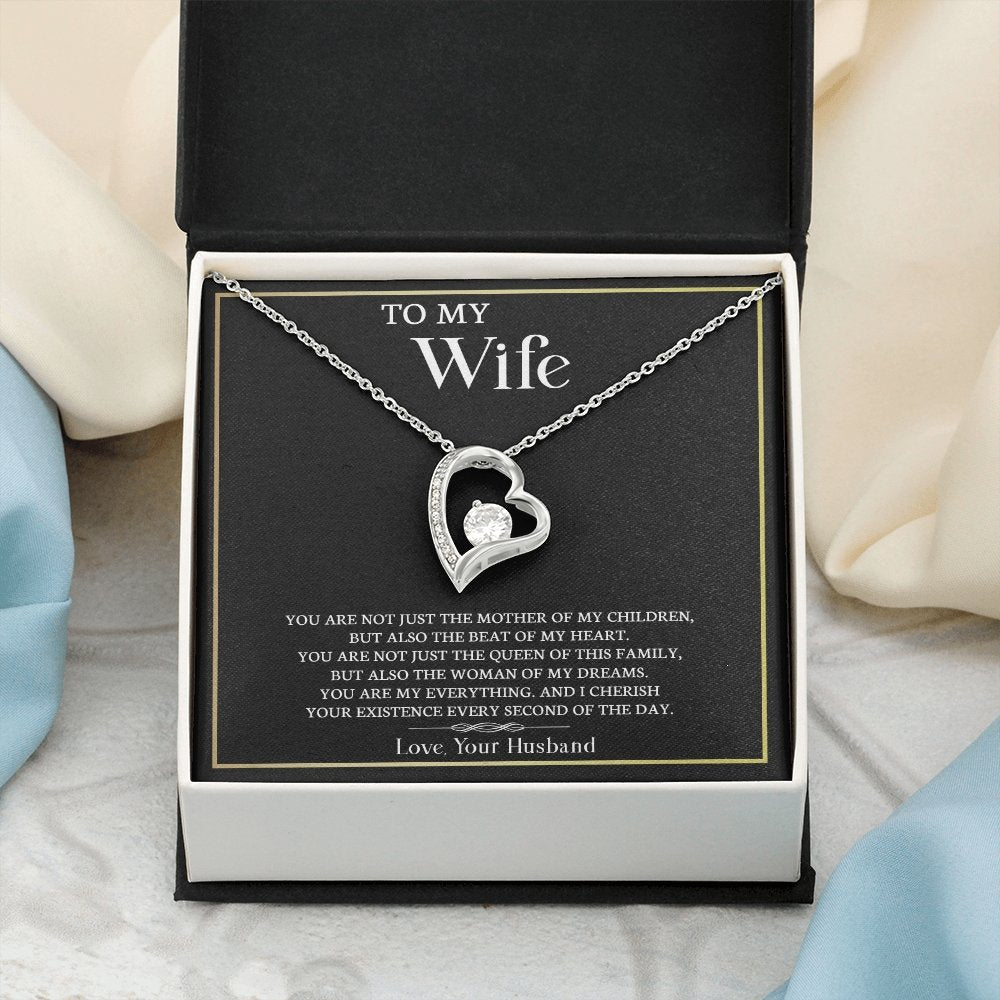 To My Wife | I Cherish Your Existence | Jewelry | C30025TG, C30025TR, lx-C30025, PB23-WOOD, PROD-2164579, PT-781, TNM-1, USER-43062 | TageUnlimited