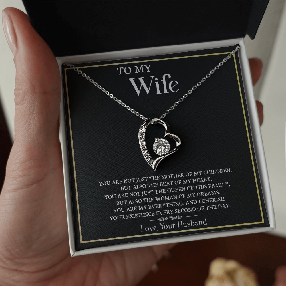 To My Wife | I Cherish Your Existence | Jewelry | C30025TG, C30025TR, lx-C30025, PB23-WOOD, PROD-2164579, PT-781, TNM-1, USER-43062 | TageUnlimited