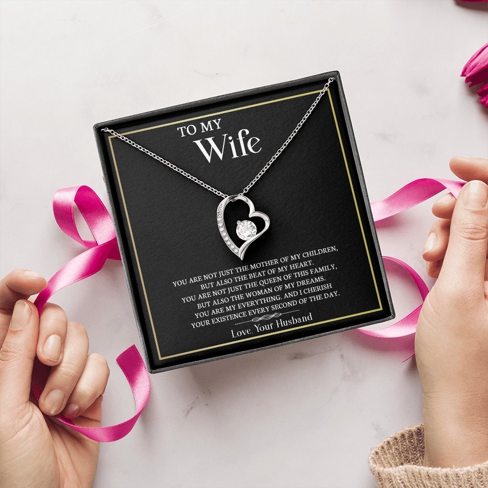 To My Wife | I Cherish Your Existence | Jewelry | C30025TG, C30025TR, lx-C30025, PB23-WOOD, PROD-2164579, PT-781, TNM-1, USER-43062 | TageUnlimited