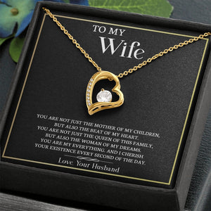 To My Wife | I Cherish Your Existence | Jewelry | C30025TG, C30025TR, lx-C30025, PB23-WOOD, PROD-2164579, PT-781, TNM-1, USER-43062 | TageUnlimited