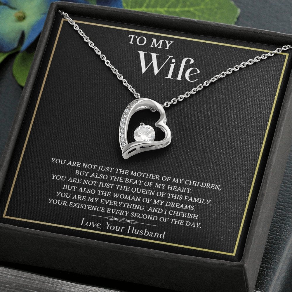 To My Wife | I Cherish Your Existence | Jewelry | C30025TG, C30025TR, lx-C30025, PB23-WOOD, PROD-2164579, PT-781, TNM-1, USER-43062 | TageUnlimited
