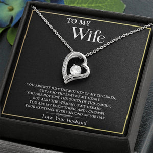 To My Wife | I Cherish Your Existence | Jewelry | C30025TG, C30025TR, lx-C30025, PB23-WOOD, PROD-2164579, PT-781, TNM-1, USER-43062 | TageUnlimited