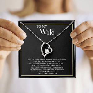 To My Wife | I Cherish Your Existence | Jewelry | C30025TG, C30025TR, lx-C30025, PB23-WOOD, PROD-2164579, PT-781, TNM-1, USER-43062 | TageUnlimited