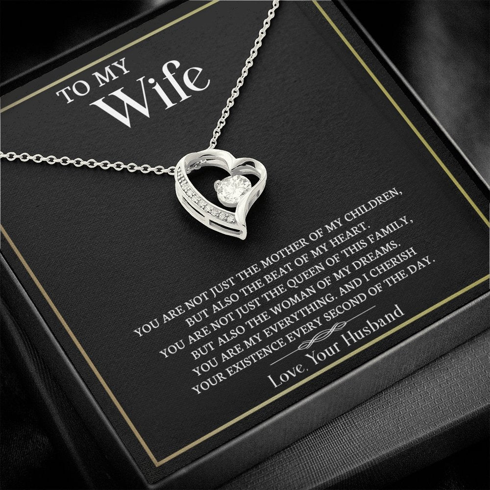 To My Wife | I Cherish Your Existence | Jewelry | C30025TG, C30025TR, lx-C30025, PB23-WOOD, PROD-2164579, PT-781, TNM-1, USER-43062 | TageUnlimited