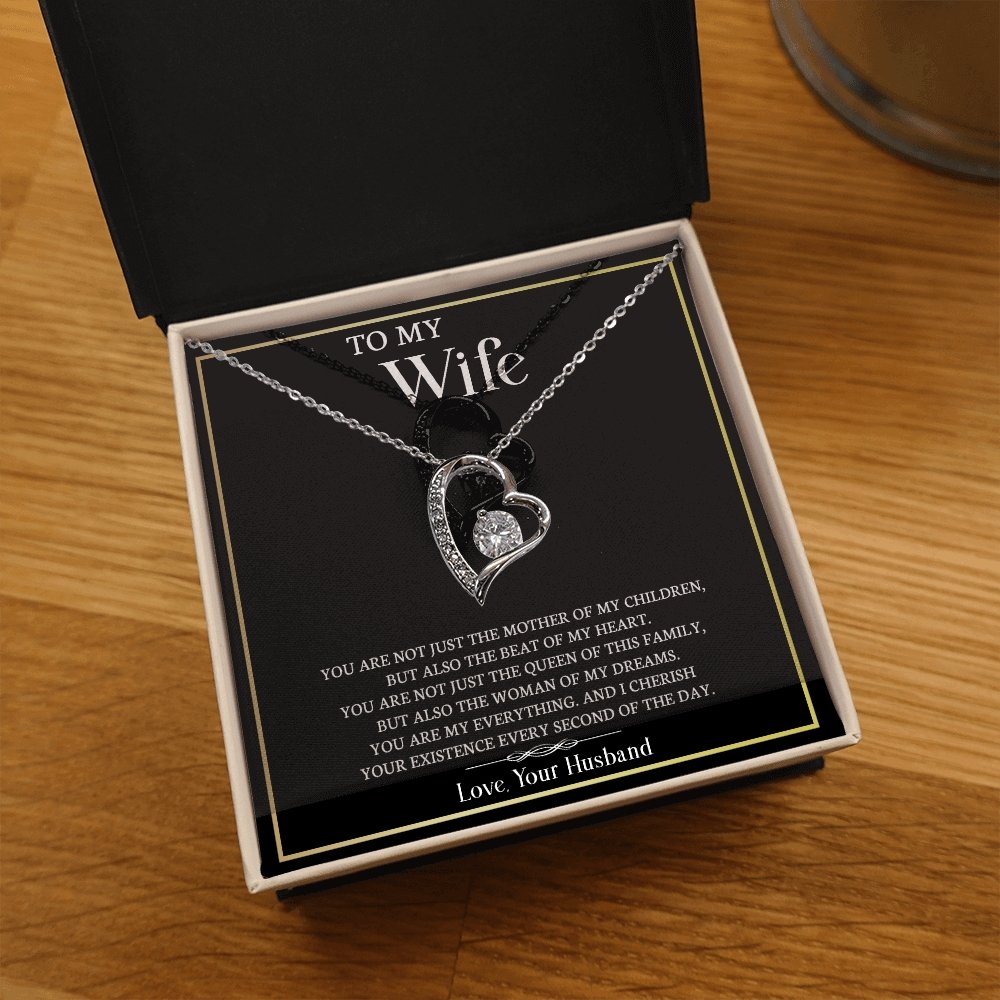 To My Wife | I Cherish Your Existence | Jewelry | C30025TG, C30025TR, lx-C30025, PB23-WOOD, PROD-2164579, PT-781, TNM-1, USER-43062 | TageUnlimited