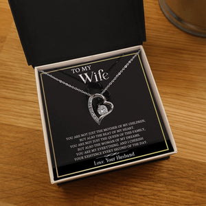 To My Wife | I Cherish Your Existence | Jewelry | C30025TG, C30025TR, lx-C30025, PB23-WOOD, PROD-2164579, PT-781, TNM-1, USER-43062 | TageUnlimited