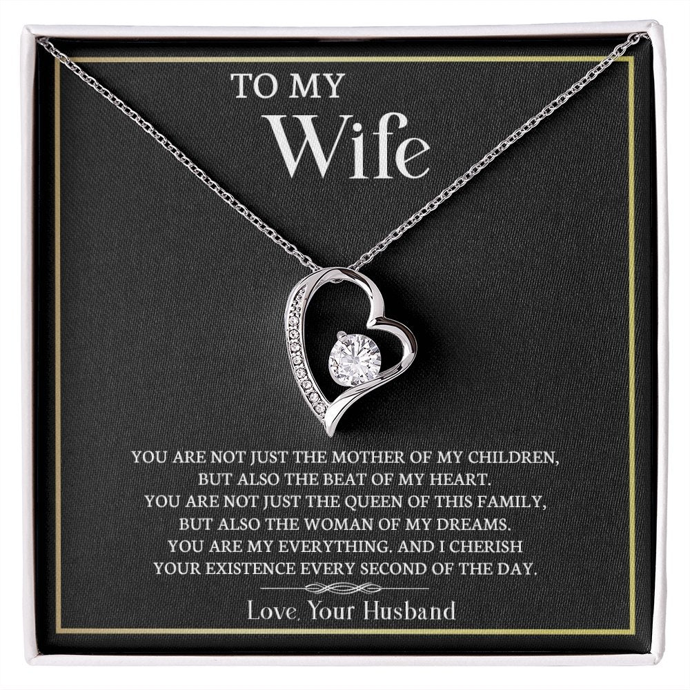 To My Wife | I Cherish Your Existence | Jewelry | C30025TG, C30025TR, lx-C30025, PB23-WOOD, PROD-2164579, PT-781, TNM-1, USER-43062 | TageUnlimited