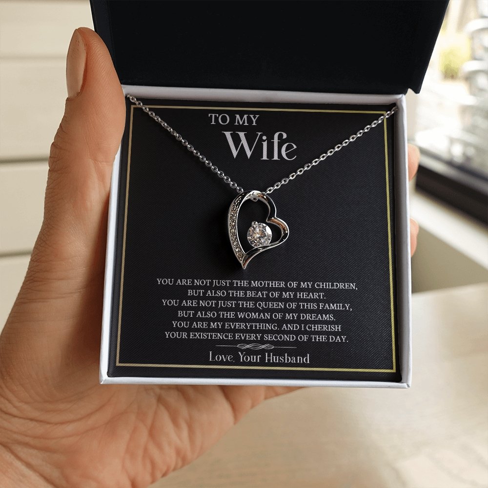 To My Wife | I Cherish Your Existence | Jewelry | C30025TG, C30025TR, lx-C30025, PB23-WOOD, PROD-2164579, PT-781, TNM-1, USER-43062 | TageUnlimited