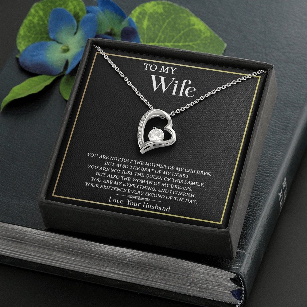To My Wife | I Cherish Your Existence | Jewelry | C30025TG, C30025TR, lx-C30025, PB23-WOOD, PROD-2164579, PT-781, TNM-1, USER-43062 | TageUnlimited