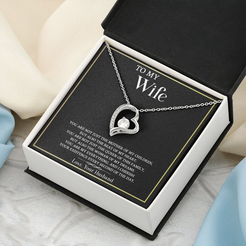To My Wife | I Cherish Your Existence | Jewelry | C30025TG, C30025TR, lx-C30025, PB23-WOOD, PROD-2164579, PT-781, TNM-1, USER-43062 | TageUnlimited
