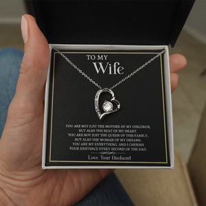 To My Wife | I Cherish Your Existence | Jewelry | C30025TG, C30025TR, lx-C30025, PB23-WOOD, PROD-2164579, PT-781, TNM-1, USER-43062 | TageUnlimited