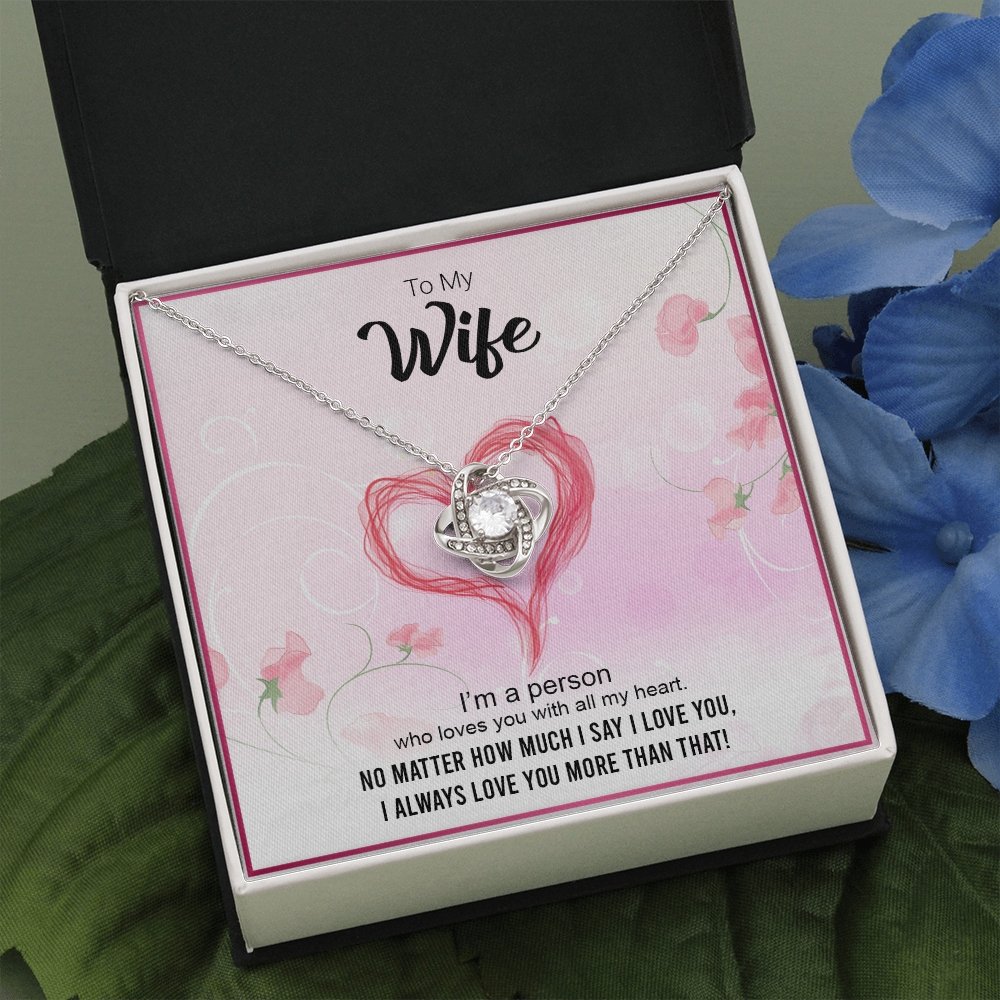 To My Wife | Love You With All My Heart 💗💖 | Jewelry | C30011TG, C30011TR, lx-C30011, PB23-WOOD, PROD-1896147, PT-922, TNM-1, USER-43062 | TageUnlimited