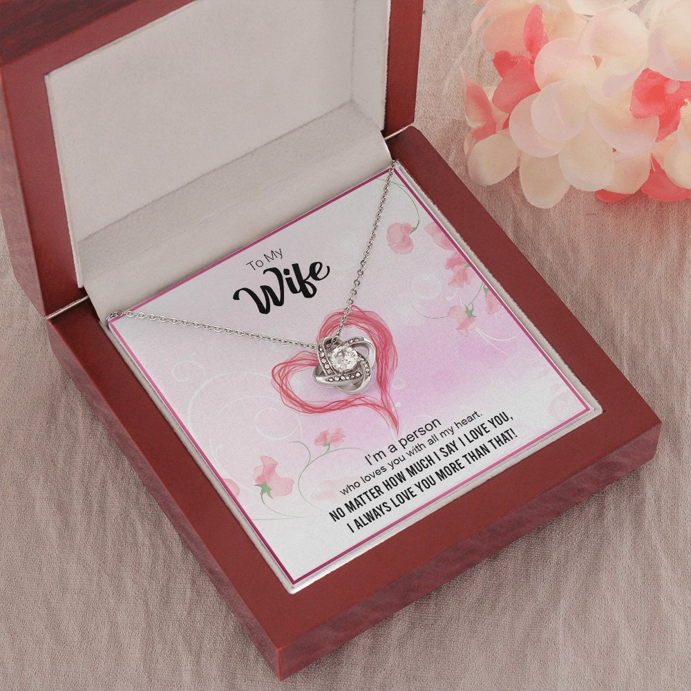 To My Wife | Love You With All My Heart 💗💖 | Jewelry | C30011TG, C30011TR, lx-C30011, PB23-WOOD, PROD-1896147, PT-922, TNM-1, USER-43062 | TageUnlimited