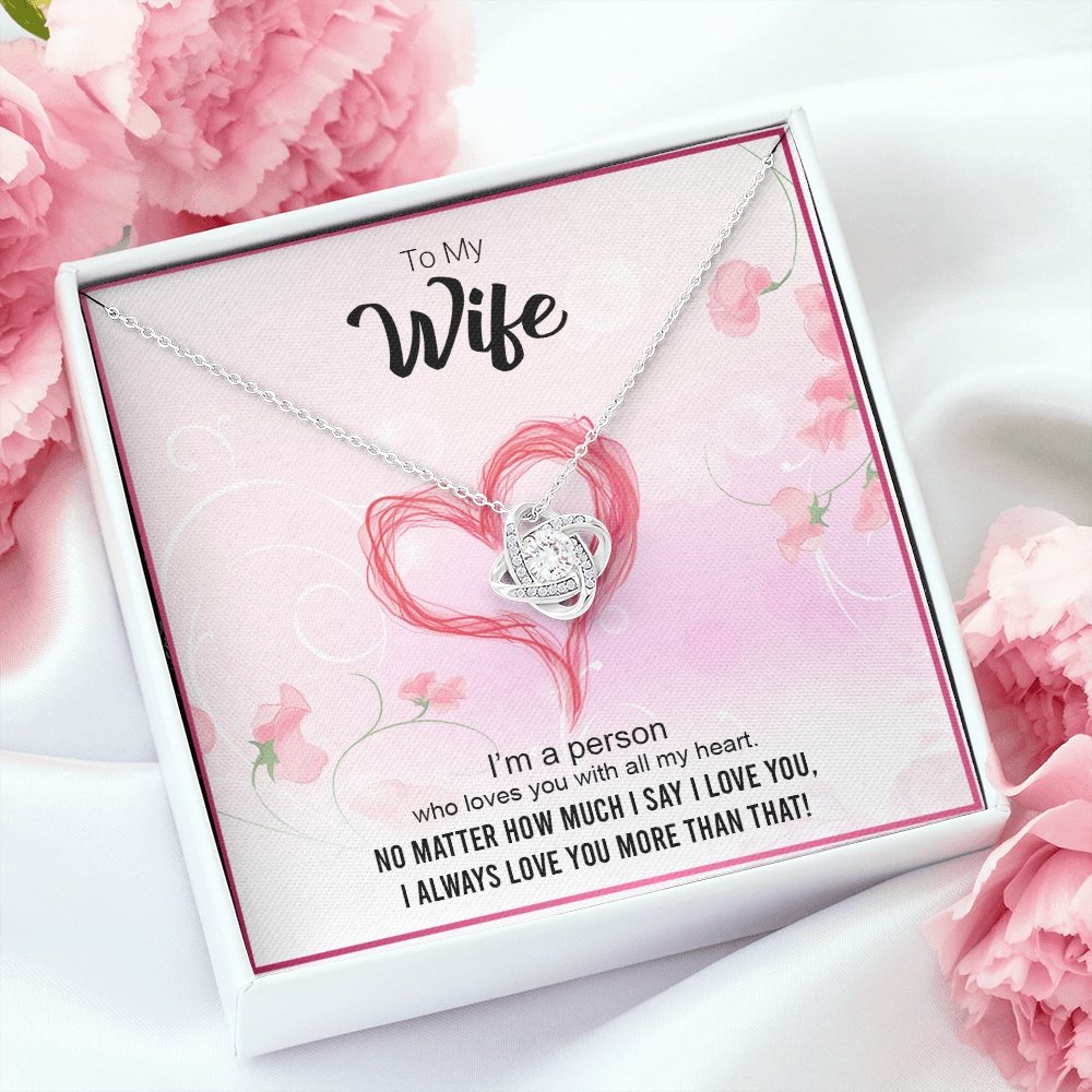 To My Wife | Love You With All My Heart 💗💖 | Jewelry | C30011TG, C30011TR, lx-C30011, PB23-WOOD, PROD-1896147, PT-922, TNM-1, USER-43062 | TageUnlimited