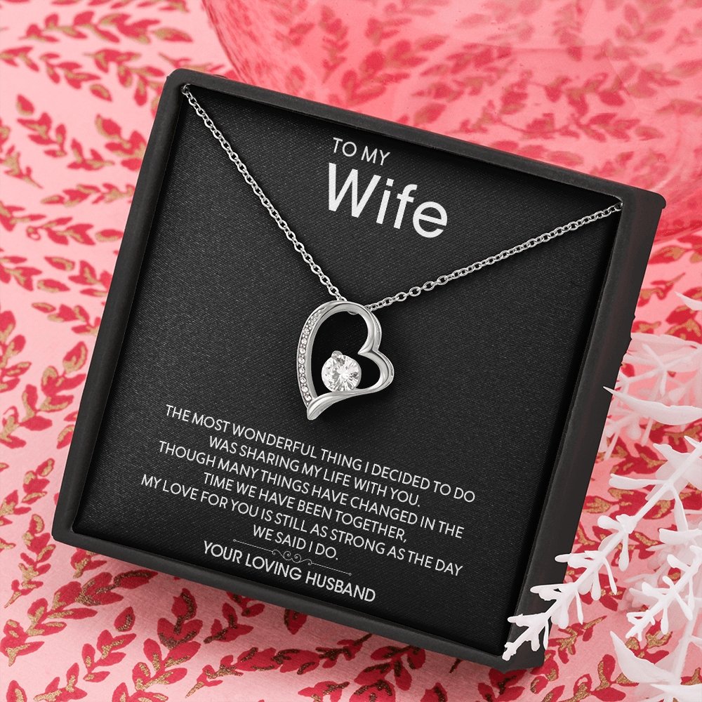 To My Wife | My Love For You | Jewelry | C30025TG, C30025TR, lx-C30025, PB23-WOOD, PROD-2164525, PT-781, TNM-1, USER-43062 | TageUnlimited