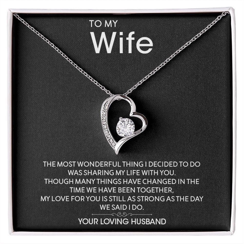 To My Wife | My Love For You | Jewelry | C30025TG, C30025TR, lx-C30025, PB23-WOOD, PROD-2164525, PT-781, TNM-1, USER-43062 | TageUnlimited