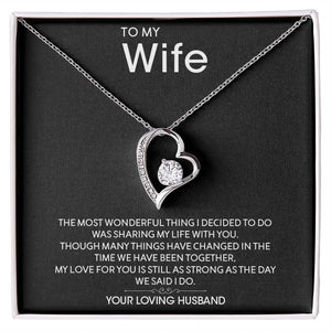 To My Wife | My Love For You | Jewelry | C30025TG, C30025TR, lx-C30025, PB23-WOOD, PROD-2164525, PT-781, TNM-1, USER-43062 | TageUnlimited